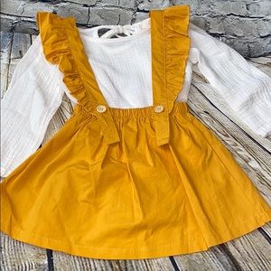 Adorable toddler jumper dress